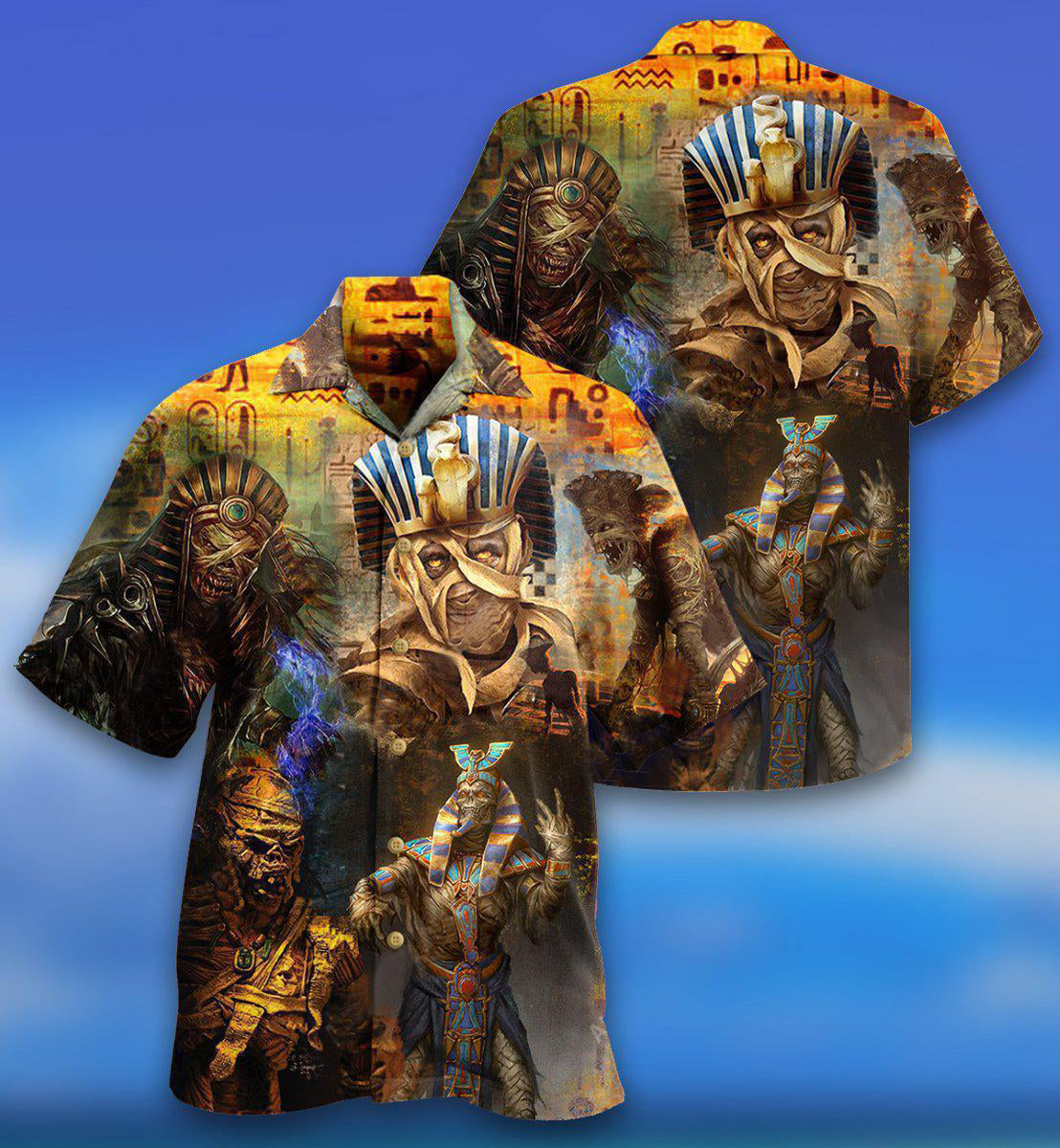 egypt-amazing-mummy-hawaiian-shirt