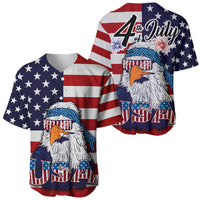 American Flag Eagle Style Baseball Jersey RLT12 - Wonder Print Shop