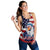 American Flag Eagle Style Women Racerback Tank RLT12 - Wonder Print Shop
