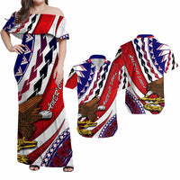 Gift For Couple - Matching Hawaiian Shirt And Dress American Samoa LT9 - Wonder Print Shop