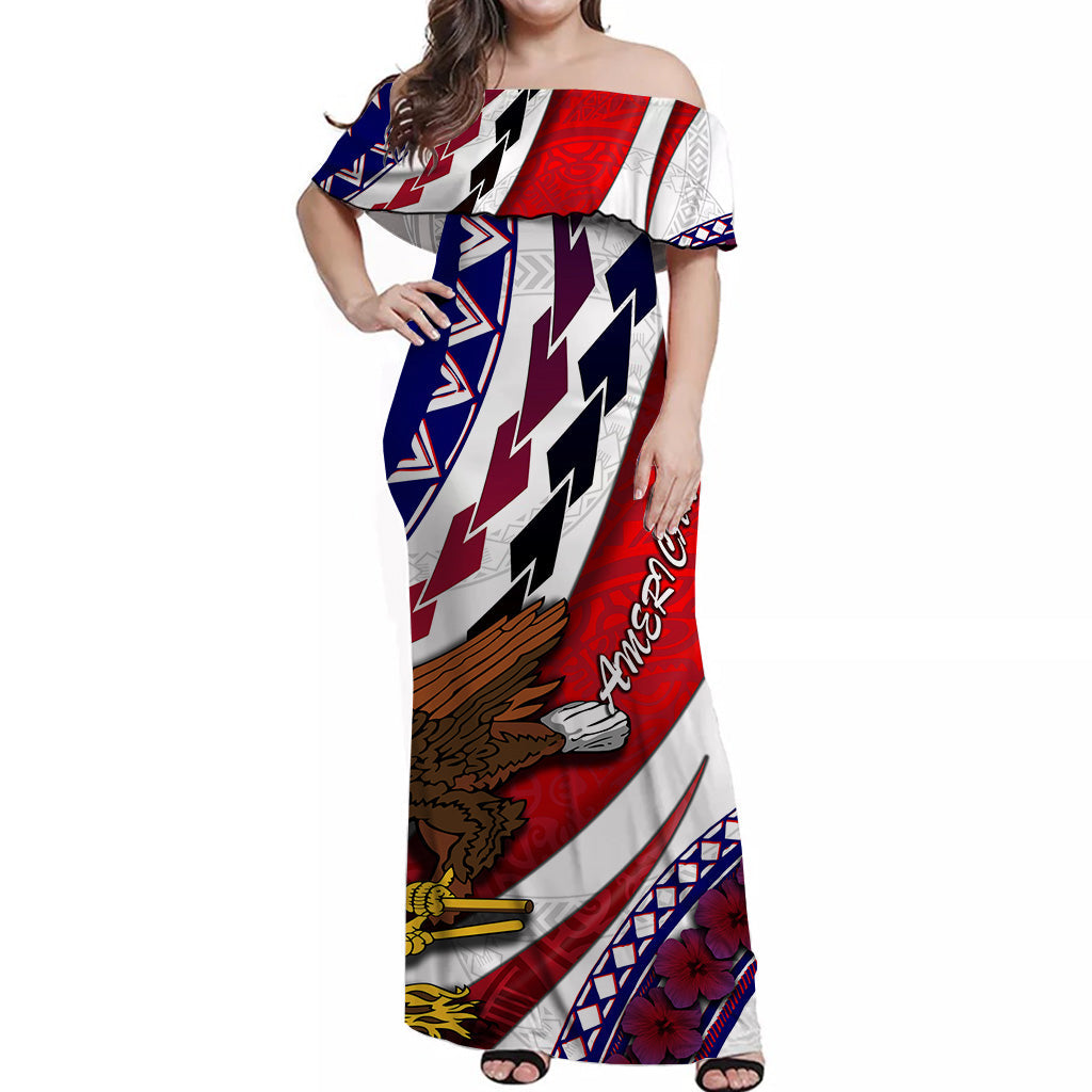 Gift For Couple - Matching Hawaiian Shirt And Dress American Samoa LT9 - Wonder Print Shop