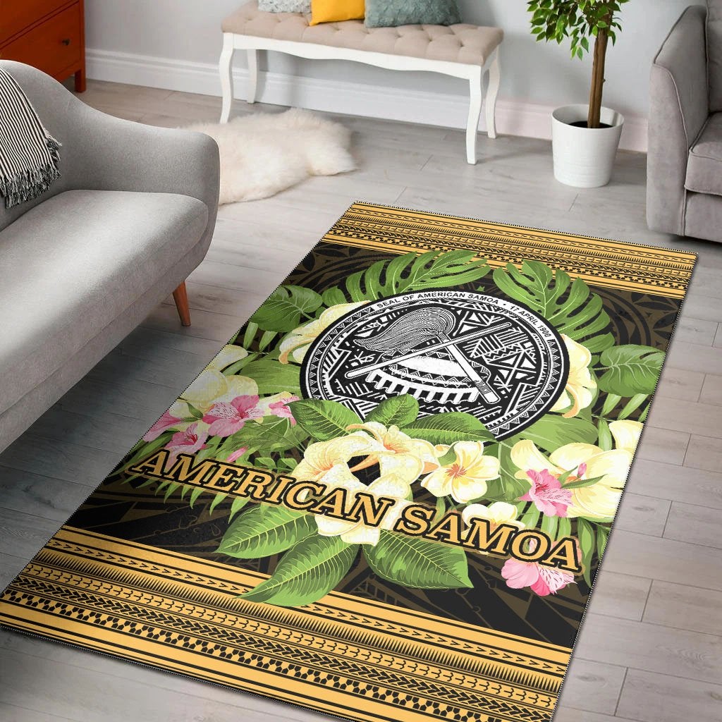 american-samoa-area-rug-polynesian-gold-patterns-collection