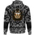 Viking Hoodie Ancient Vessel ShishLogo with Bandana Paisley Style RLT12 - Wonder Print Shop