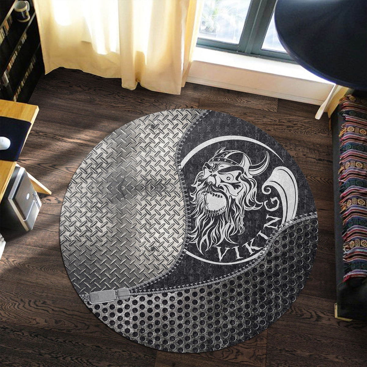 viking-carpet-ancient-warrior-skull-round-carpet