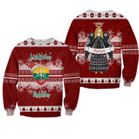 Kios Angel Lithuania Folk Style Christmas Sweatshirt - Wonder Print Shop