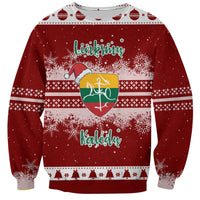 Kios Angel Lithuania Folk Style Christmas Sweatshirt - Wonder Print Shop