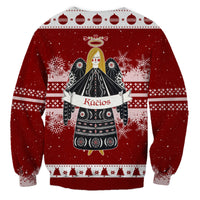 Kios Angel Lithuania Folk Style Christmas Sweatshirt - Wonder Print Shop