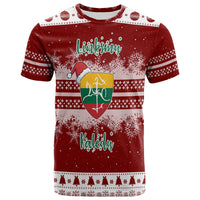 Kios Angel Lithuania Folk Style Christmas T Shirt - Wonder Print Shop