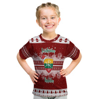 Kios Angel Lithuania Folk Style Christmas Kid T Shirt - Wonder Print Shop