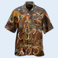 Mammoth Animals Bring Back The Mammoth Hawaiian Shirt - Wonder Print Shop