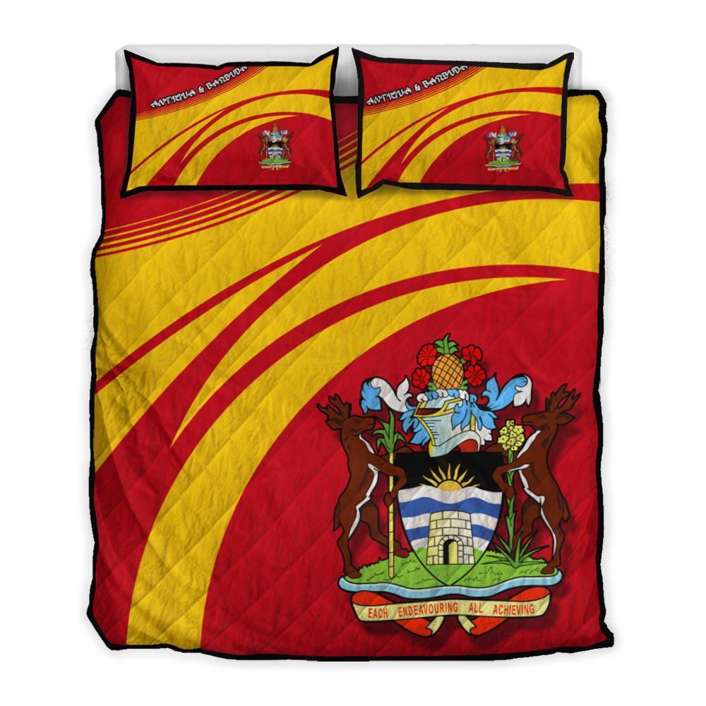 antigua-and-barbuda-coat-of-arms-quilt-bed-set-cricket