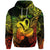 Aquarius Zodiac Polynesian Hoodie Unique Style Reggae LT8 - Wonder Print Shop