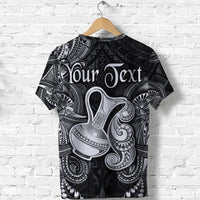 Custom Aquarius Zodiac Polynesian T Shirt Unique Style Black LT8 - Wonder Print Shop