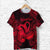 Aquarius Zodiac Polynesian T Shirt Unique Style Red LT8 - Wonder Print Shop