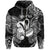 Custom Aquarius Zodiac Polynesian Zip Hoodie Unique Style Black LT8 - Wonder Print Shop