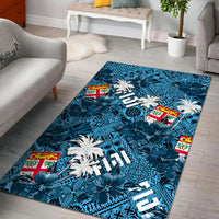 Fiji Hibiscus Area Rug Hawaii Style No.1 LT6 - Wonder Print Shop
