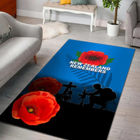 Anzac Day- New Zealand Remembers Area Rug LT6 - Wonder Print Shop