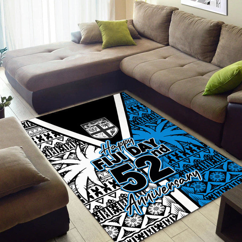 Fiji Day 52nd Anniversary Area Rug LT6 - Wonder Print Shop