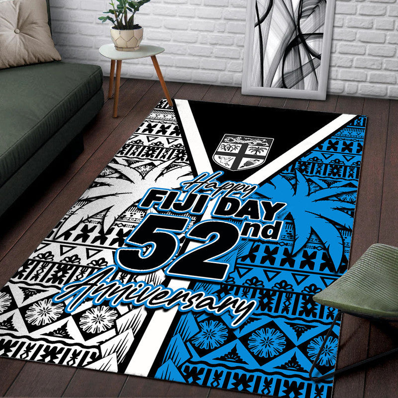 Fiji Day 52nd Anniversary Area Rug LT6 - Wonder Print Shop