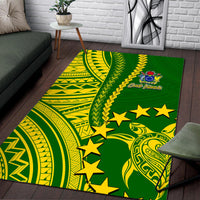 Cook Islands Polynesian Area Rug LT6 - Wonder Print Shop