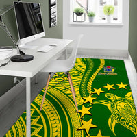 Cook Islands Polynesian Area Rug LT6 - Wonder Print Shop