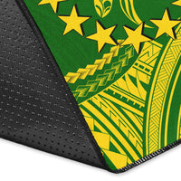 Cook Islands Polynesian Area Rug LT6 - Wonder Print Shop