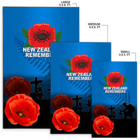 Anzac Day- New Zealand Remembers Area Rug LT6 - Wonder Print Shop