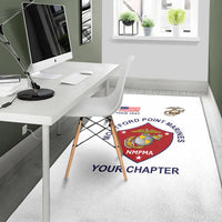 (Custom) Montford Point Marines Area Rug African-American Marine Corps Special - White LT8 - Wonder Print Shop