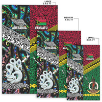 New Zealand and Vanuatu Area Rug Together Paua Shell LT8 - Wonder Print Shop