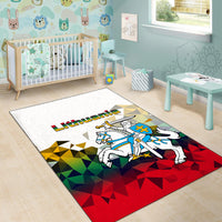 Lithuania Area Rug Polygonal Template Style LT6 - Wonder Print Shop