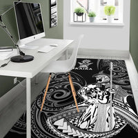 Hawaii Ikaika Warrior Area Rug LT2 - Wonder Print Shop
