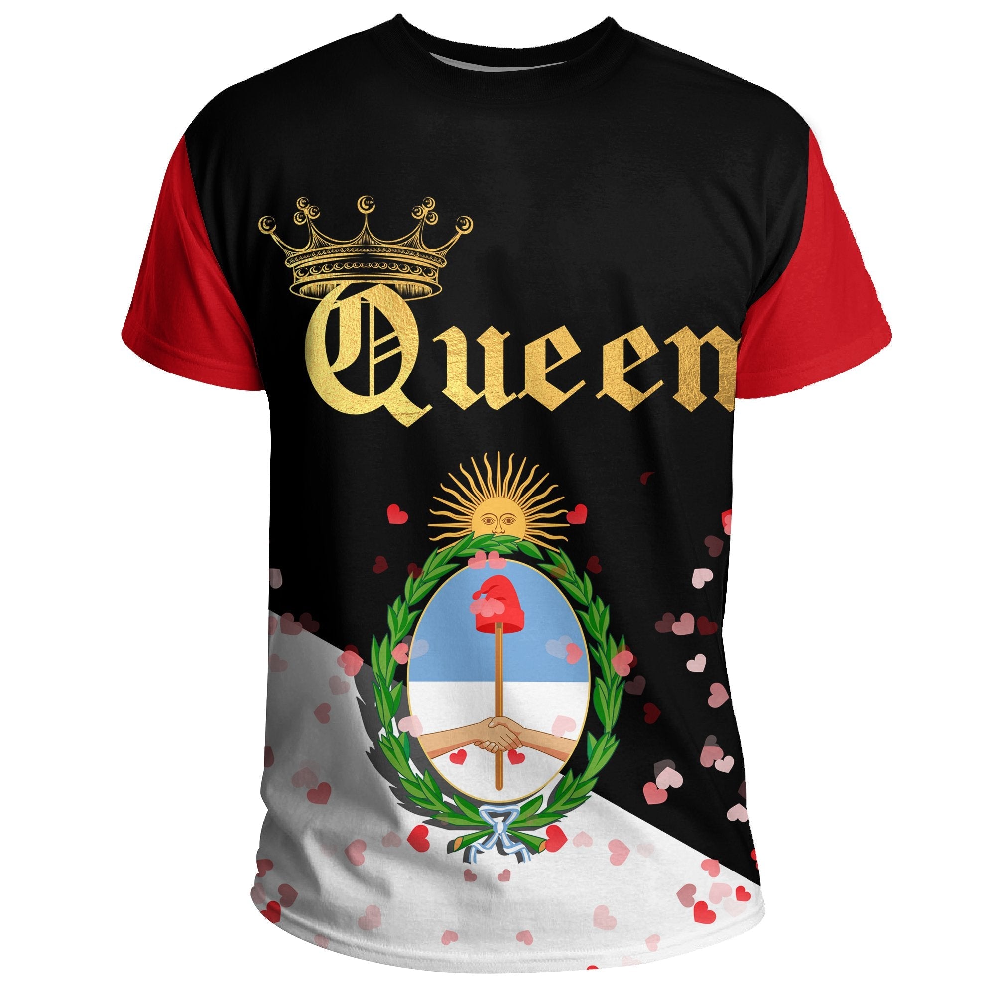 argentina-t-shirt-queen-valentine-couple