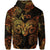 Aries Zodiac Polynesian Hoodie Unique Style Gold LT8 - Wonder Print Shop