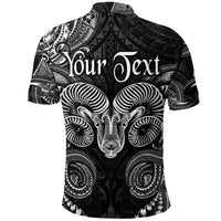 Custom Aries Zodiac Polynesian Polo Shirt Unique Style Black LT8 - Wonder Print Shop