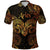 Custom Aries Zodiac Polynesian Polo Shirt Unique Style Gold LT8 - Wonder Print Shop