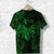 Aries Zodiac Polynesian T Shirt Unique Style Green LT8 - Wonder Print Shop