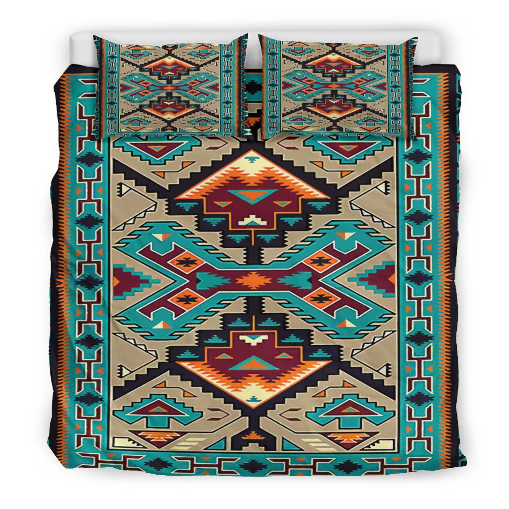 Blue Tribe Design Native American Bedding Set LT10 - Wonder Print Shop