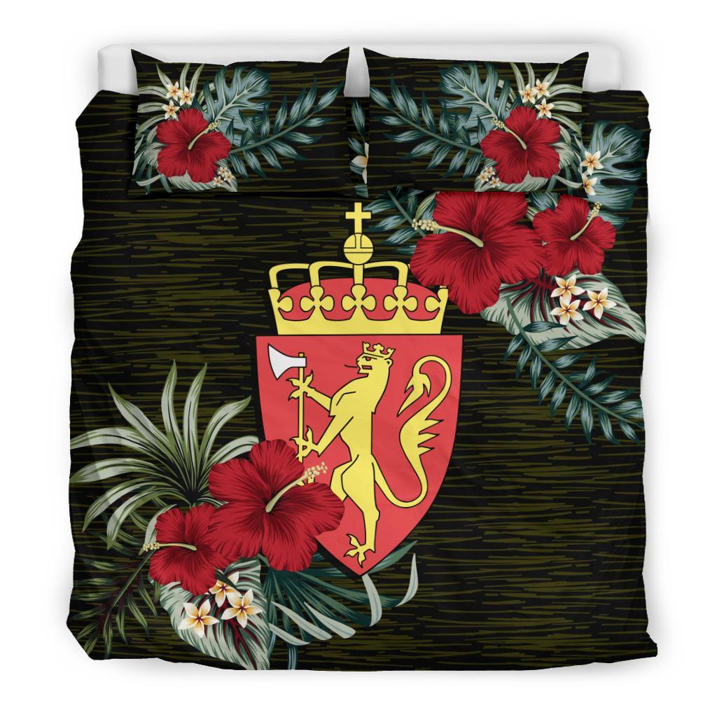 Viking Bedding Set, Norway Special Hibiscus RLT12 - Wonder Print Shop