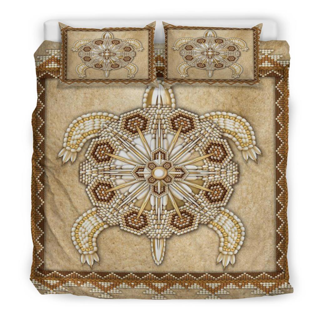 Turtle Symbol Native American Bedding Set LT10 - Wonder Print Shop