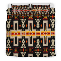 Black Tribe Design Native American Bedding Set LT10 - Wonder Print Shop