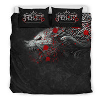 Viking Bedding Set, Fenrir Blood RLT12 - Wonder Print Shop