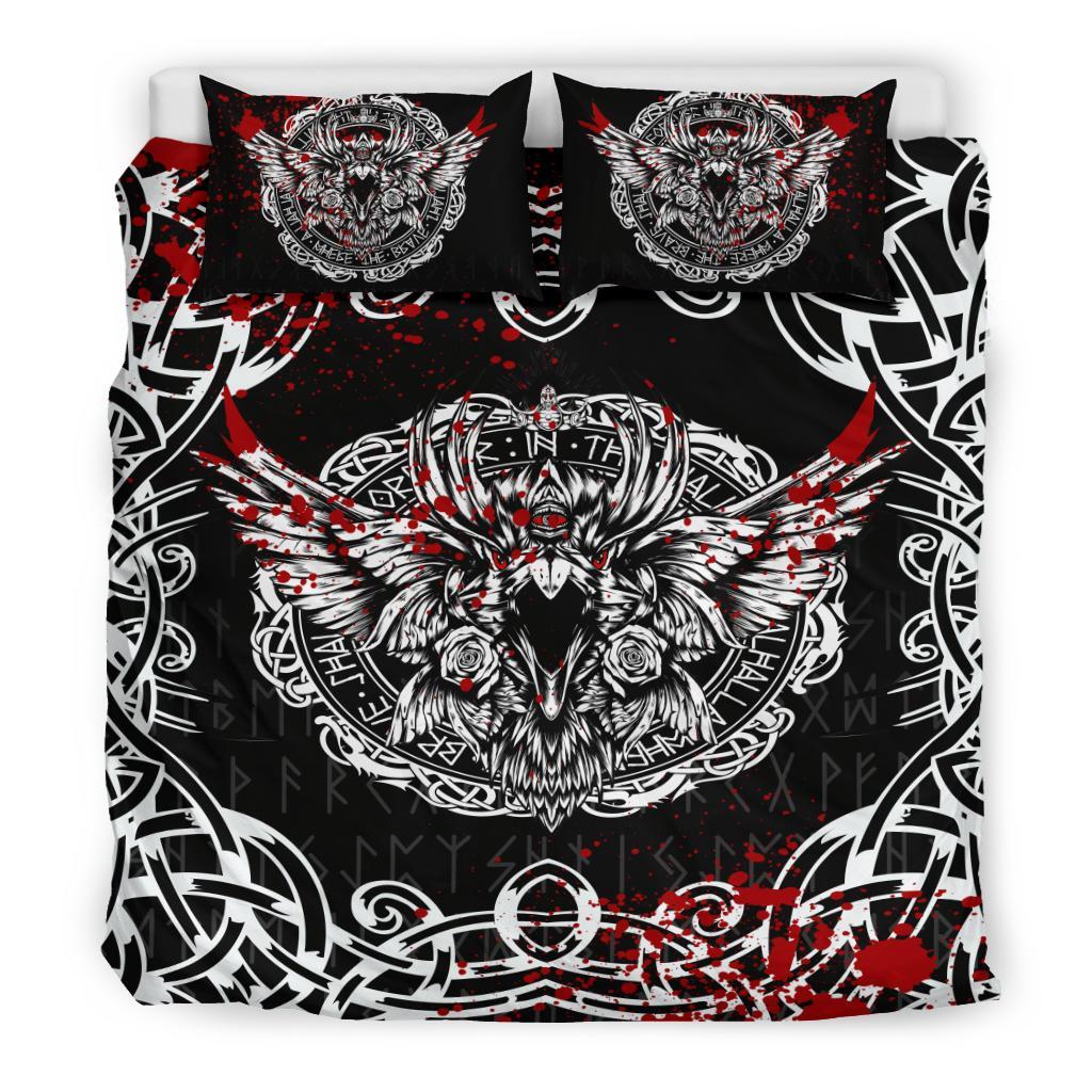 Viking Bedding Set, Raven Blood RLT12 - Wonder Print Shop