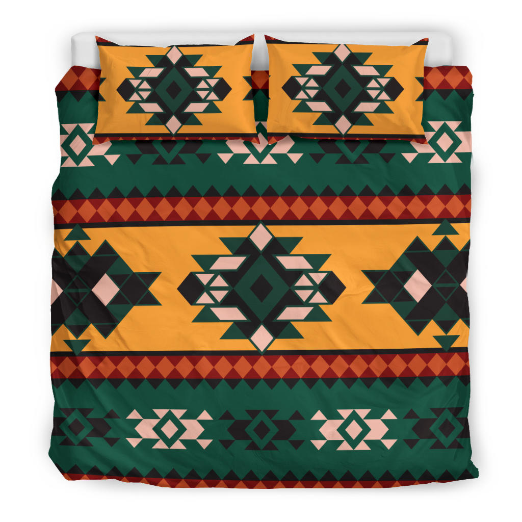 Native American Aztec Geometric Pattern Bedding Set LT10 - Wonder Print Shop