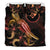 yap-polynesian-bedding-set-turtle-with-blooming-hibiscus-gold