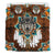 Blue Mandala Feather Wolf Native American Bedding Set LT10 - Wonder Print Shop
