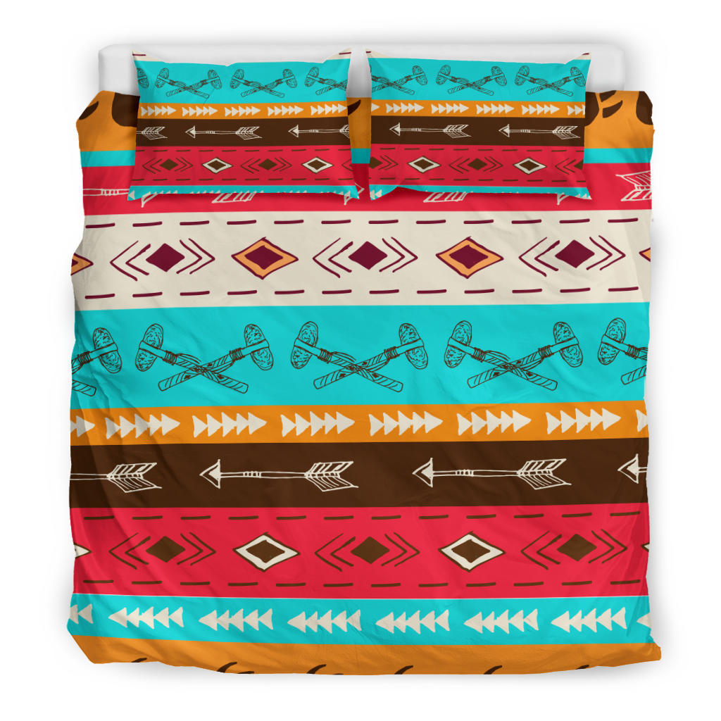 Native American Colorful Ethnic Style Bedding Set LT10 - Wonder Print Shop