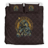 Viking Bedding Set Warrior Viking Shield Skull RLT12 - Wonder Print Shop