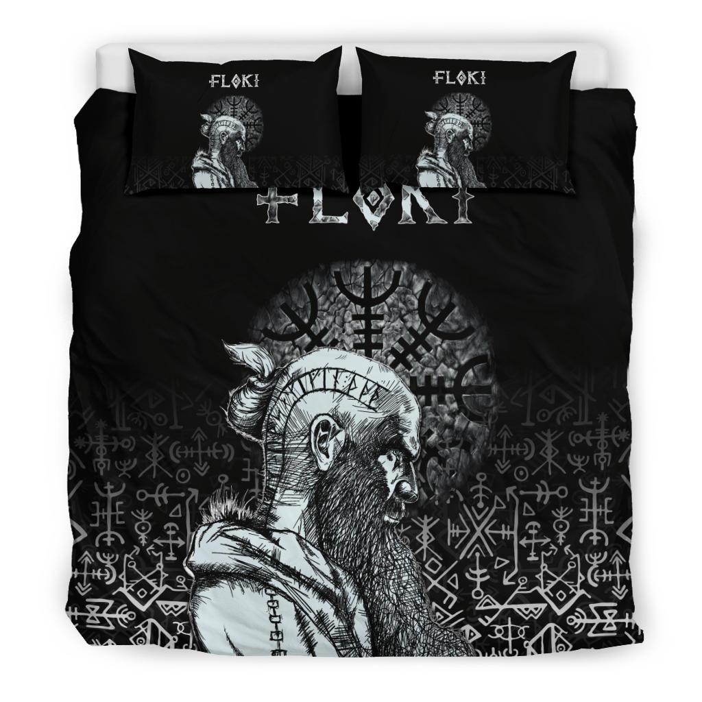 Viking Bedding Set Floki RLT12 - Wonder Print Shop