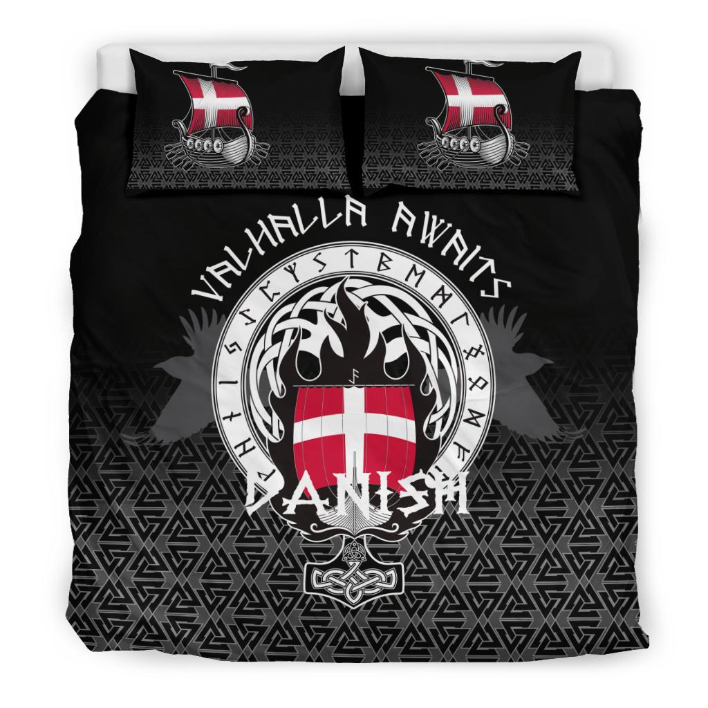 Viking Bedding Set Danish Drakkar RLT12 - Wonder Print Shop