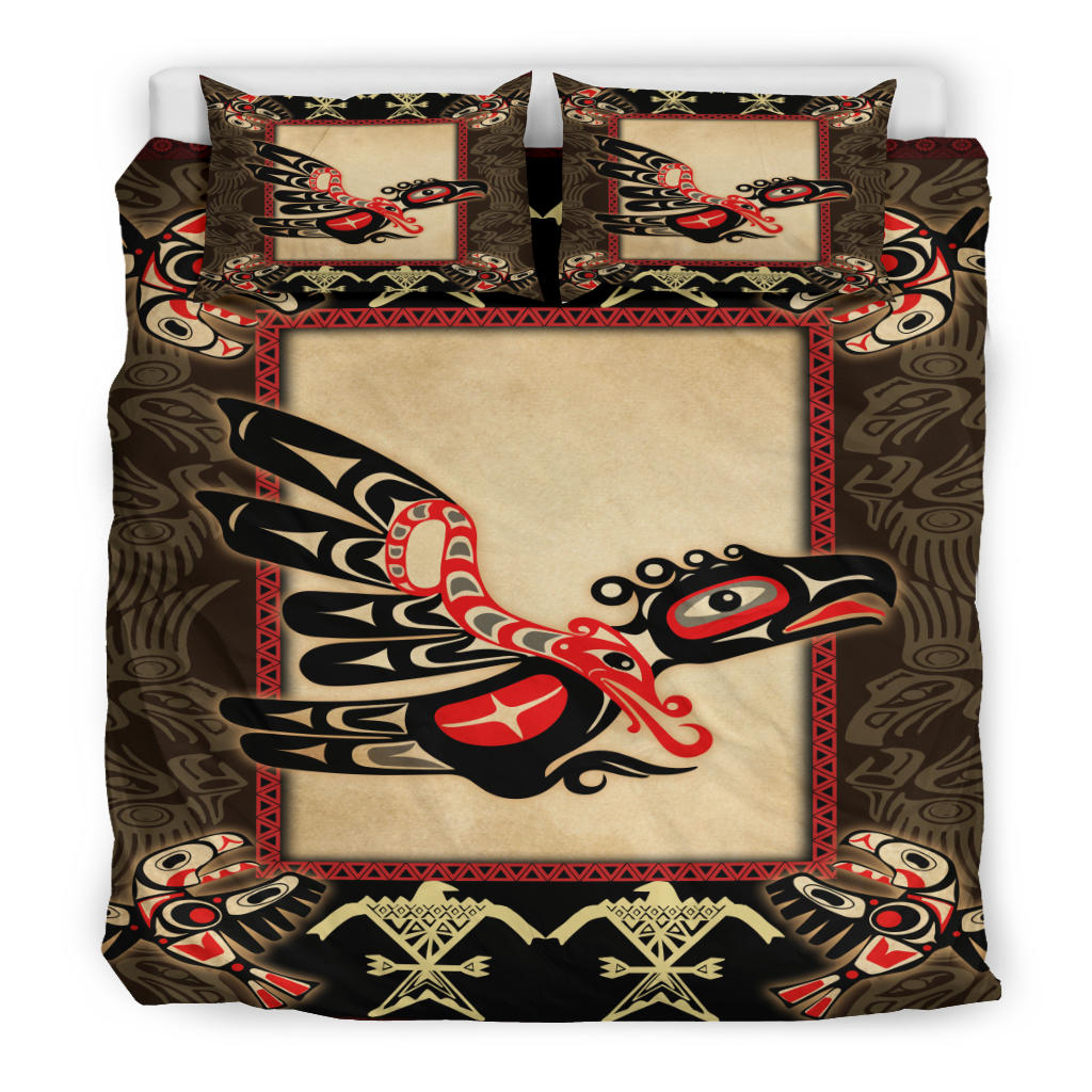 Symbol Thunderbird Native American Bedding Set LT10 - Wonder Print Shop